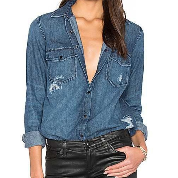 Joe's Jeans Tops - Joe's Jeans • Snap Up Denim Top